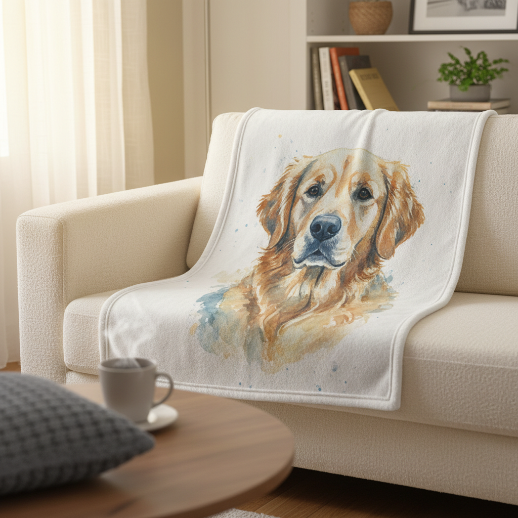 Fleece Blanket Mock
